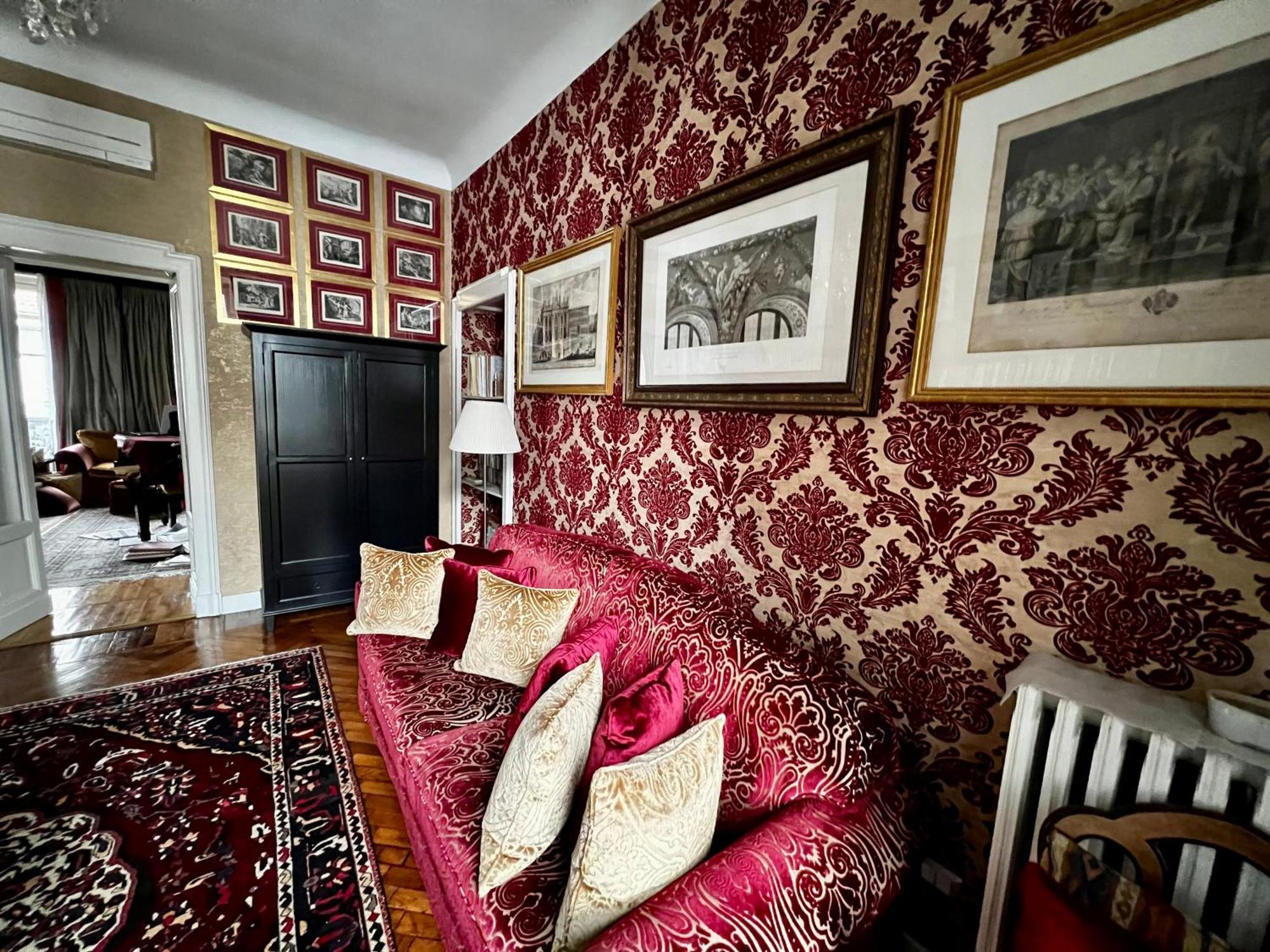 Luxury Room In Central Art Nouveau Building Next To Metro Station Milano Exterior foto